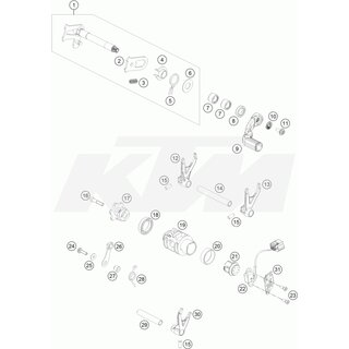 Schaltwelle einbaufertig