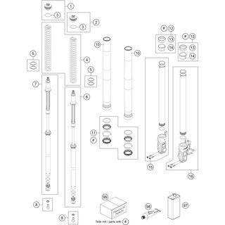 KIT DE REPARACIN F. 690 DUKE R