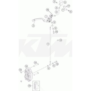 PINZA DELANTERA BREMBO P4 32/36