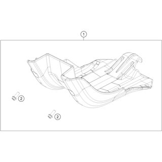 Motorschutz 125 komplett