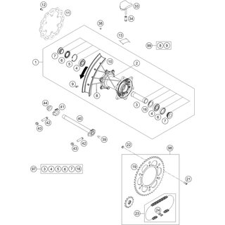 DISCO DE FRENO TRASERO D=220MM