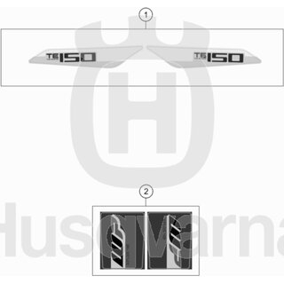 AUFKLEBER SET TE 150  18