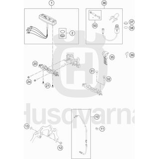 Z�nd- und Lenkschlossgarnitur