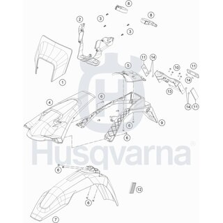 Halterung R�cklicht