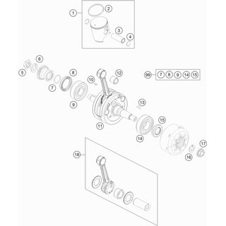 Anillo de retencin M14