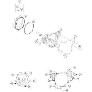 Kupplungsaussendeckel