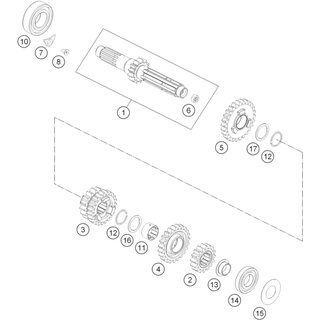 Solid Gear 2nd, Z=16