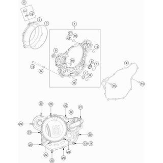 KUPPLUNGSAUSSENDECKEL
