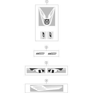 AUFKLEBER SET SPOILER