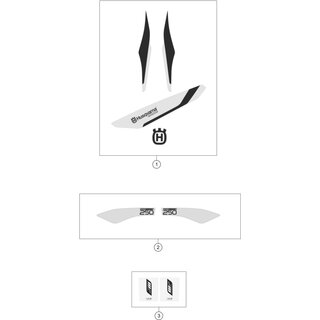 AUFKLEBER-SET HUBRAUM 250FE 16