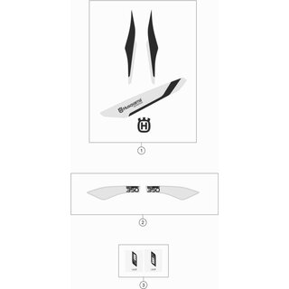 AUFKLEBER-SET HUBRAUM 350FE 16