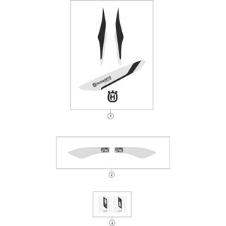 AUFKLEBER-SET HUBRAUM 501FE 16