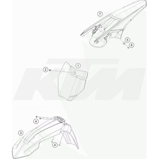 Kotfl�gel hinten 450 Fact 17