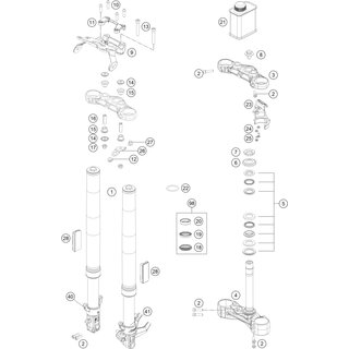 Manillar con soporte CUM Velocmetro TFT