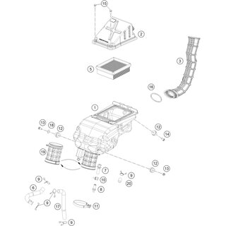 Caja de aire cpl.