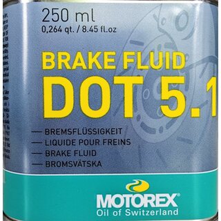 L�quido de frenos Motorex DOT 5.1 250ml