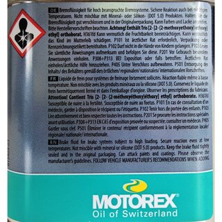 L�quido de frenos Motorex DOT 5.1 250ml