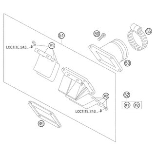 BRIDA DE ADMISION 85 SX 03