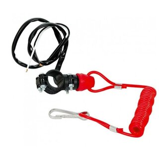 JMT Notausschalter Uni Rot Killschalter mit Reissleine