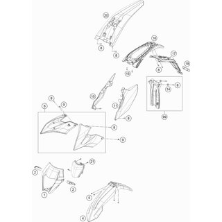 Kit Spoiler Freeride 18