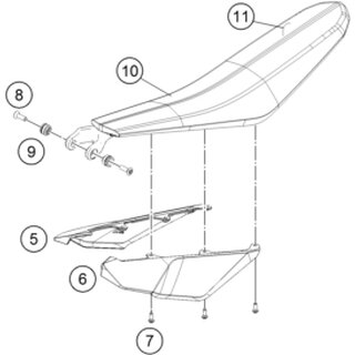 Tapa de la batera L 18