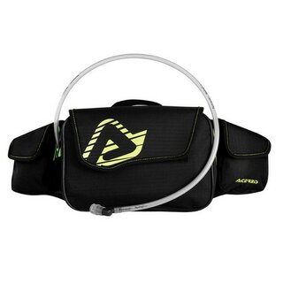 Acerbis Grteltasche mit Trinksystem Dromy Schwarz/Fluo Gelb