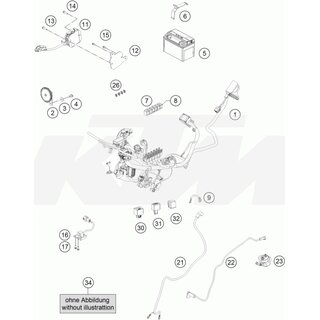Rcklicht LED Kabelbaum USA