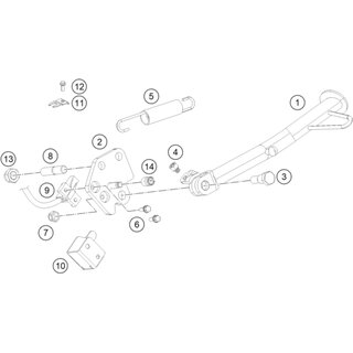 Tuerca brida en U-M10X1.25XHT.8.5XBR