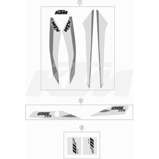 Aufkleberset 300 XC 2018