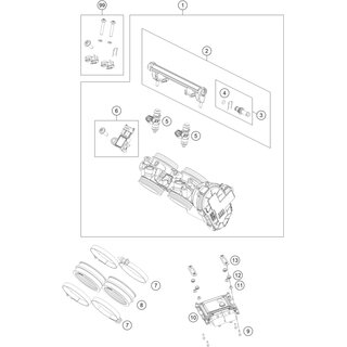 Conector de combustible cmpl.