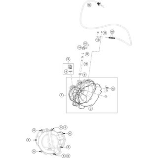 Soporte de retencin del cable