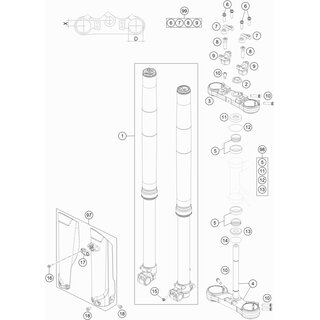 Kit protector de horquilla 85 SX 19