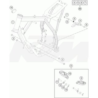 Rahmen 453S3 elec. orange