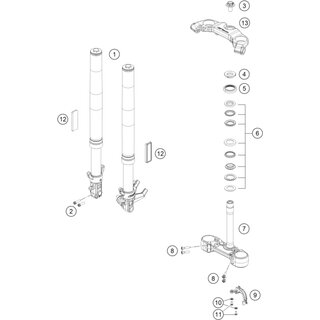 Gabelbr. u. kpl.X=33mm