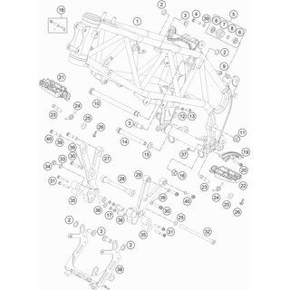 Protector motor consola cpl.