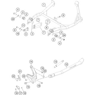 Soporte lateral cmpl.