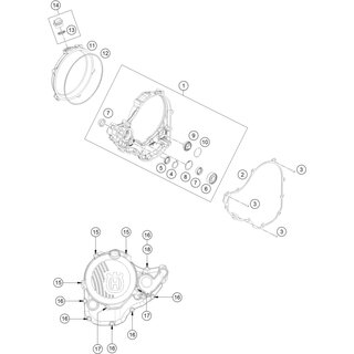 Kupplungsaussendeckel
