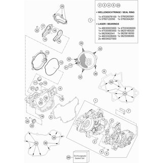 Kupplungsaussendeckel kpl.