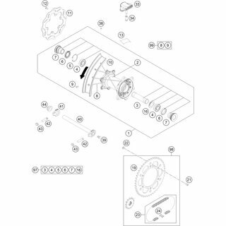 HINTERRAD KPL.2,15X19 DID