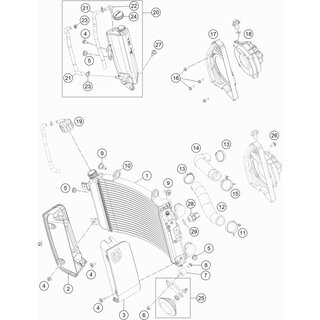 K�hlerverkleidung rechts schw.
