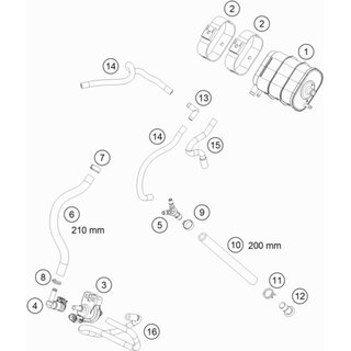 Stufenlose Einohrklemme 16,2mm