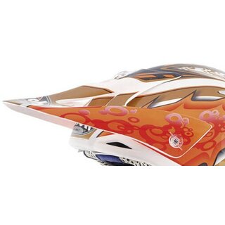Airoh Helmschild Stelt Factory Arancio Bianco