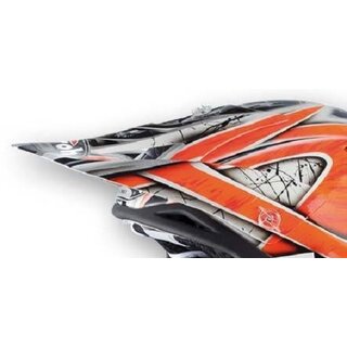 Airoh Helmschild Stelt Factory Arancio 010