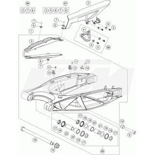 Cableado trasero para ABS sen