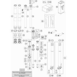 Kit de ajuste tapn de rosca compres