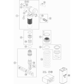 Kit reparacin retenedor muelle