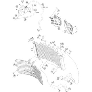 Ventilador izquierda cpl.