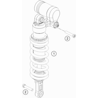 Monoamortiguador KTM 690 Enduro R 19
