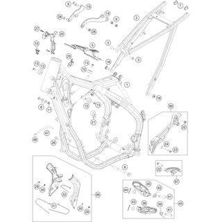 Tirante motor derecho 250/300 TP