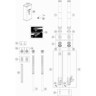 Cartridge links 701 Svartpilen 19 kpl.